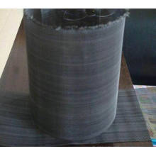 Maille métallique revêtue d&#39;époxy / Maillage métallique noir / Tissu en fer noir